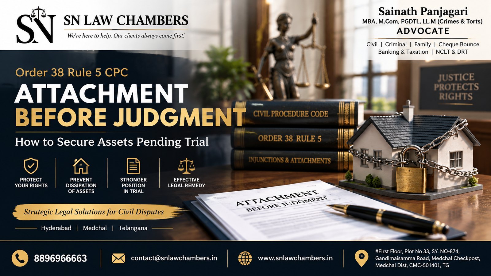 Attachment Before Judgment (Order 38 Rule 5): How to Secure Assets Pending Trial
