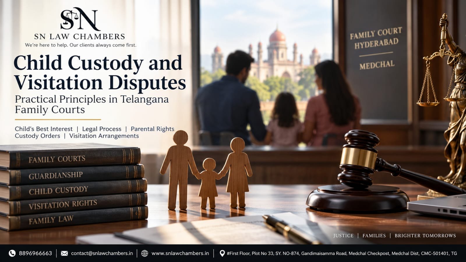 Child Custody and Visitation Disputes: Practical Principles in Telangana Family Courts