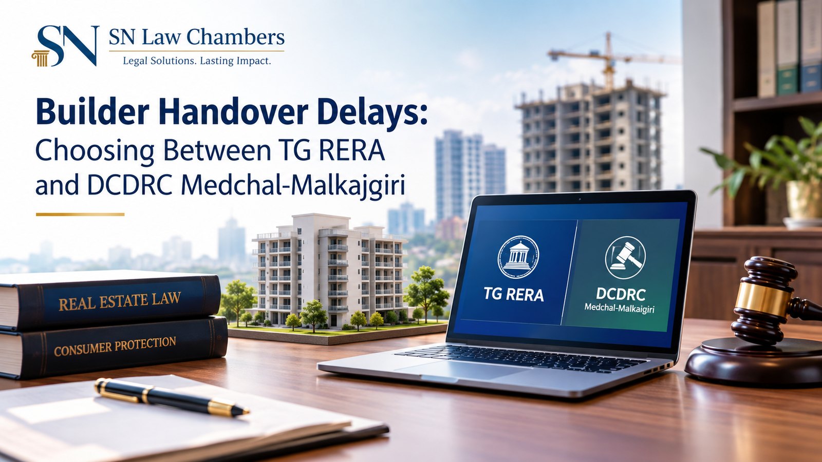 Builder Handover Delays: Choosing Between TG RERA and DCDRC Medchal-Malkajgiri