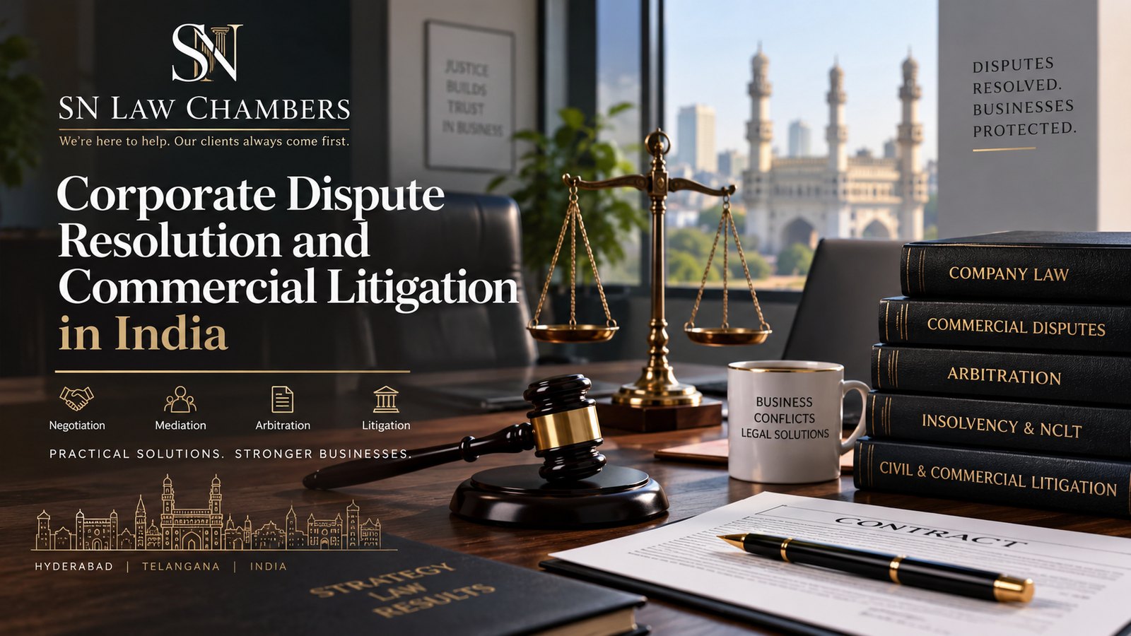 Corporate Dispute Resolution and Commercial Litigation in India