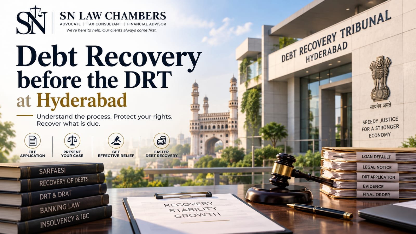 Debt Recovery before the DRT at Hyderabad