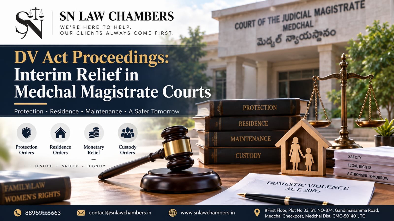 DV Act Proceedings: Interim Relief in Medchal Magistrate Courts