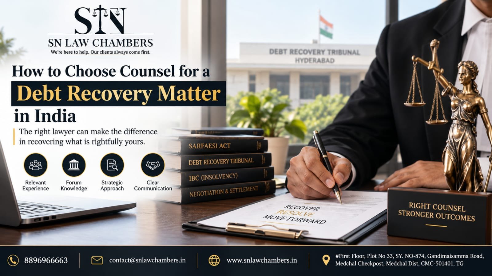 How to Choose Counsel for a Debt Recovery Matter in India