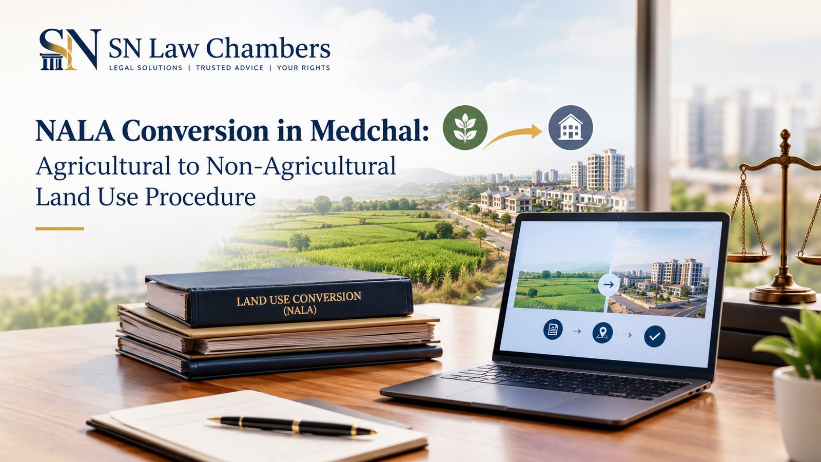 NALA Conversion in Medchal: Agricultural to Non-Agricultural Land Use Procedure