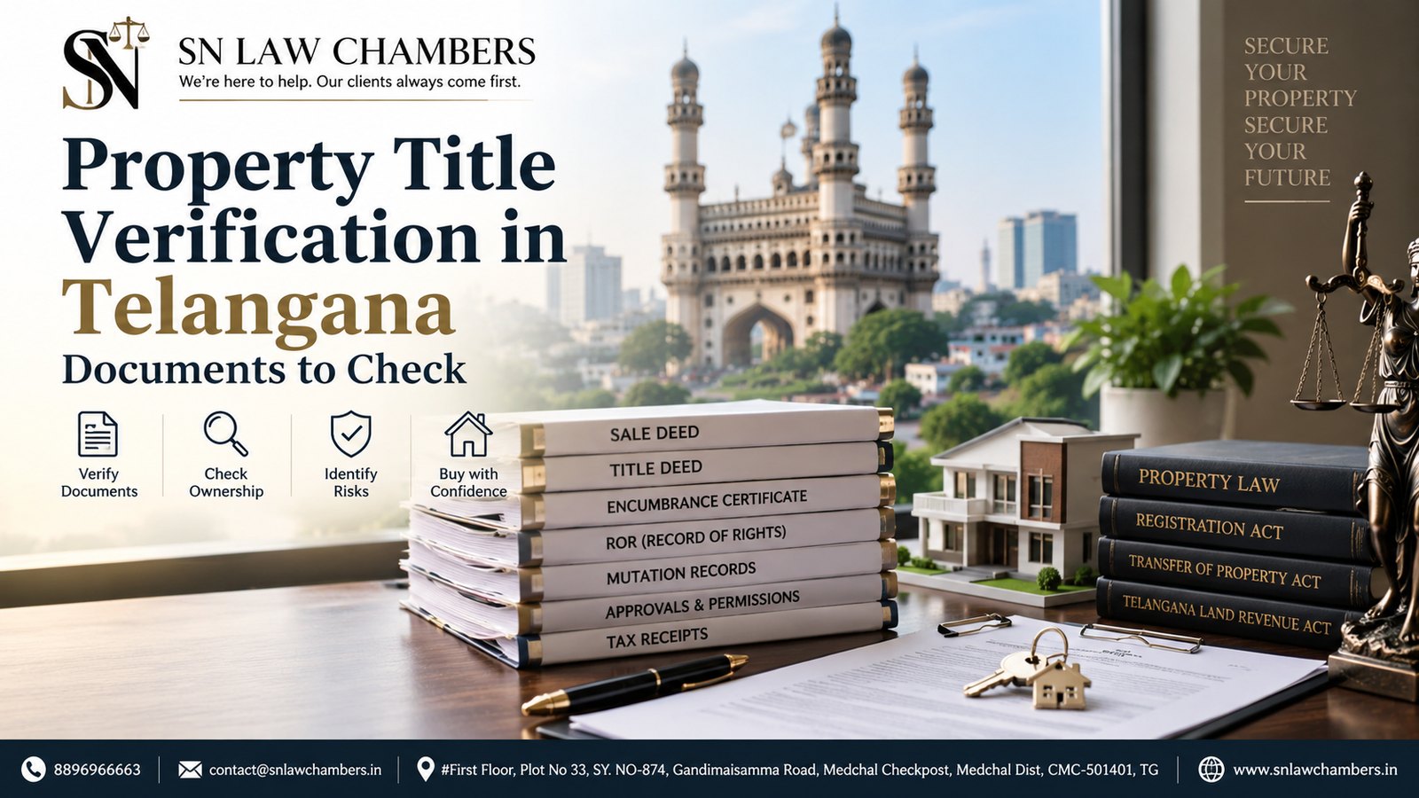 Property Title Verification in Telangana: Documents to Check