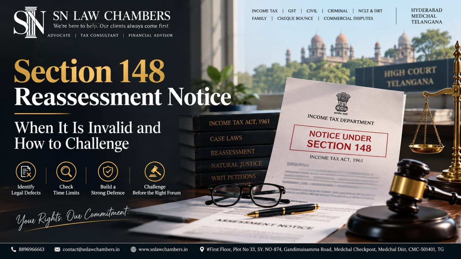 Section 148 Reassessment Notice: When It Is Invalid and How to Challenge