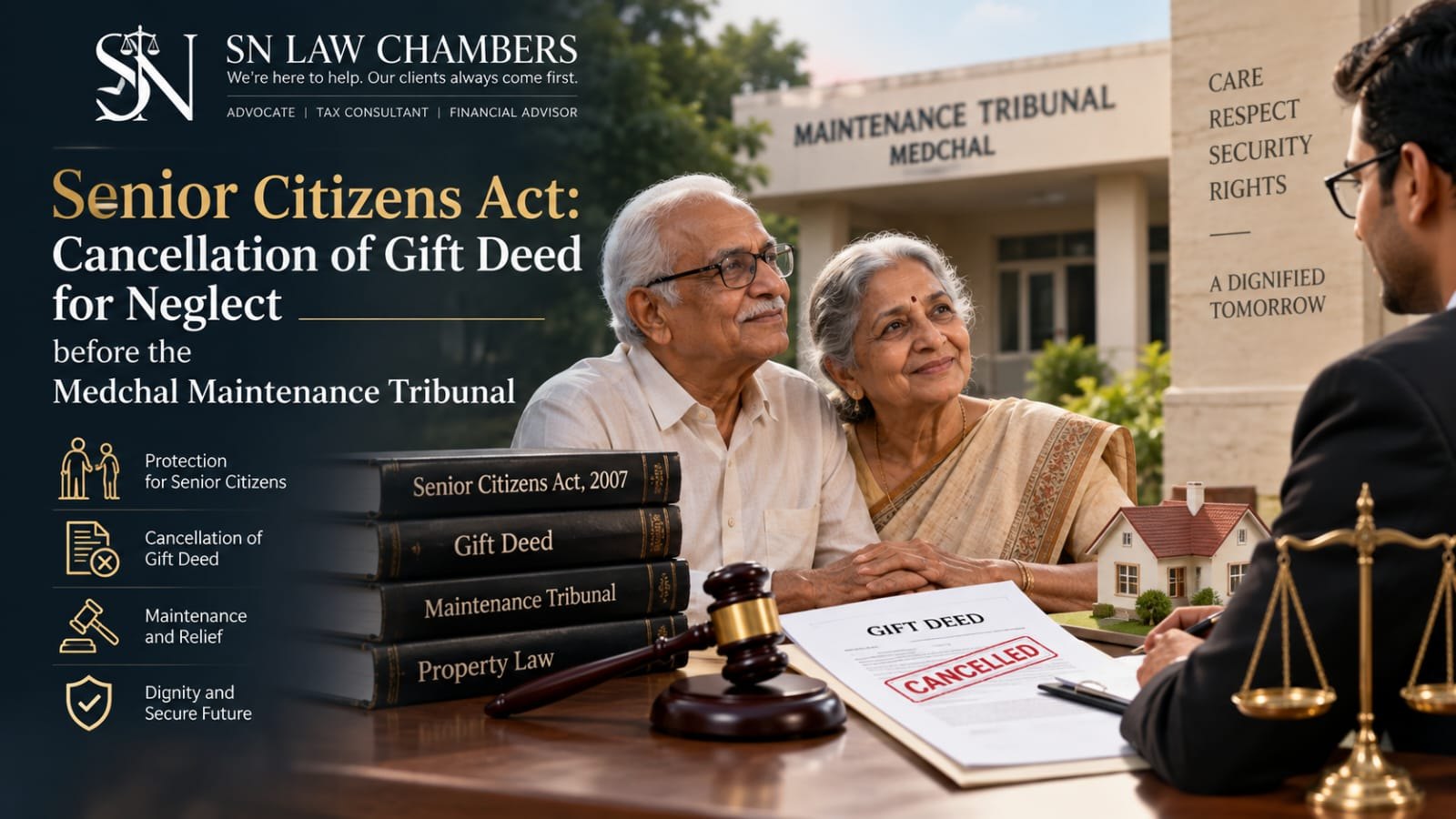 Senior Citizens Act: Cancellation of Gift Deed for Neglect before the Medchal Maintenance Tribunal