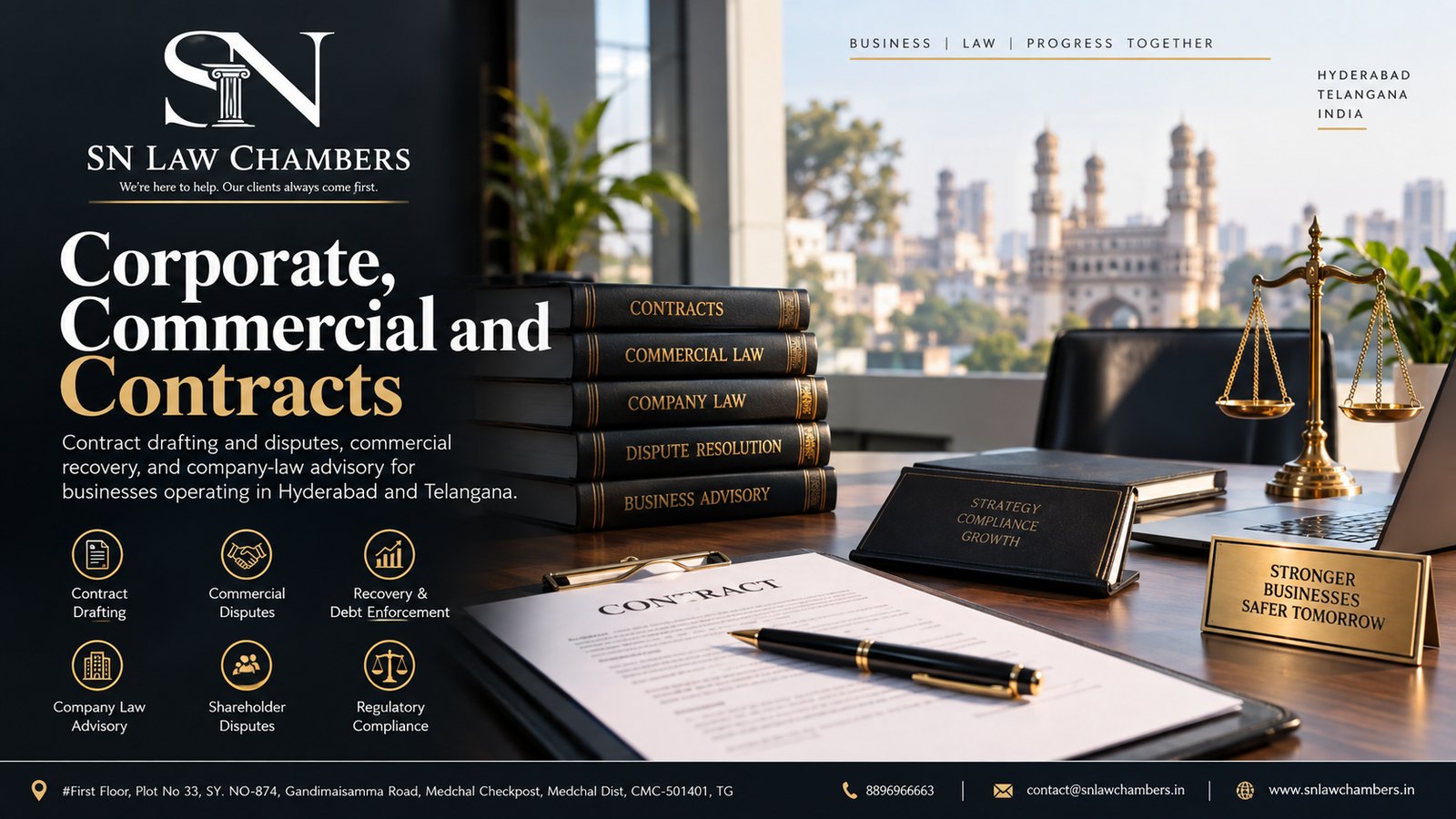 Corporate, commercial and contracts