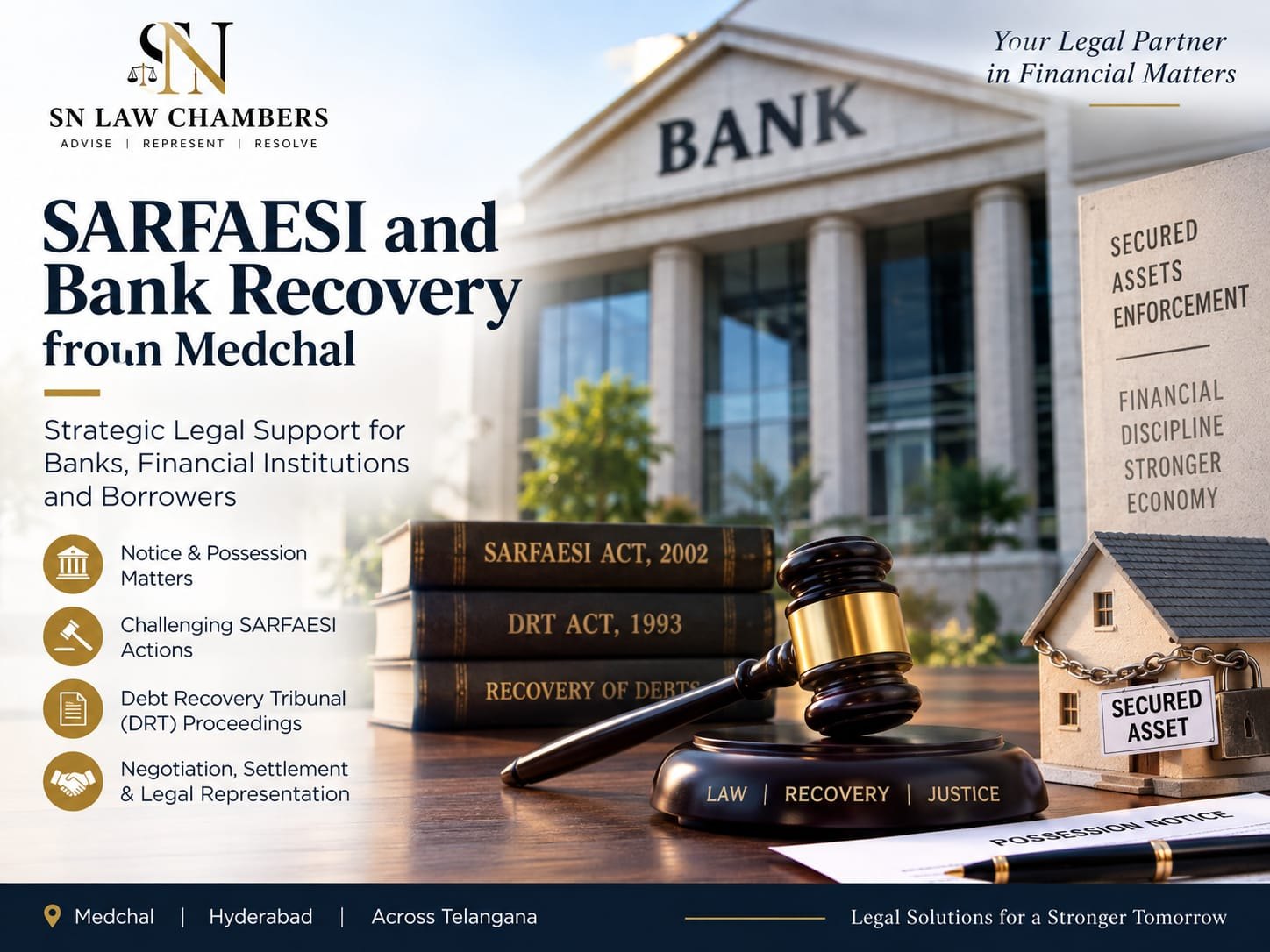 SARFAESI and bank recovery from Medchal — SN Law Chambers