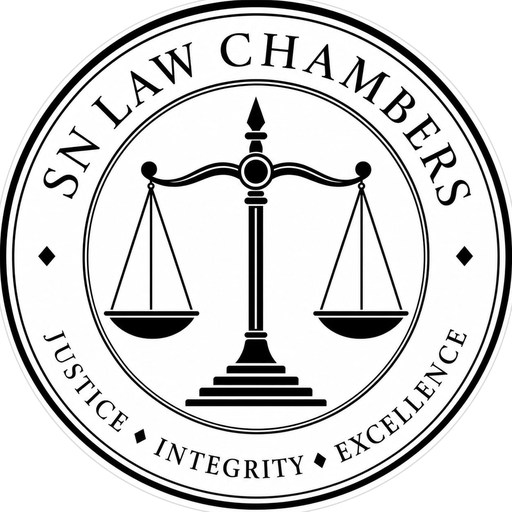 SN Law Chambers seal — Justice, Integrity, Excellence